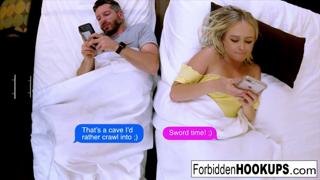 Hot Natalia Queens Her Stepbro's Desire