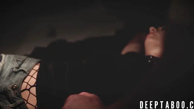 Teen girl receives rough bareback action from a mature man