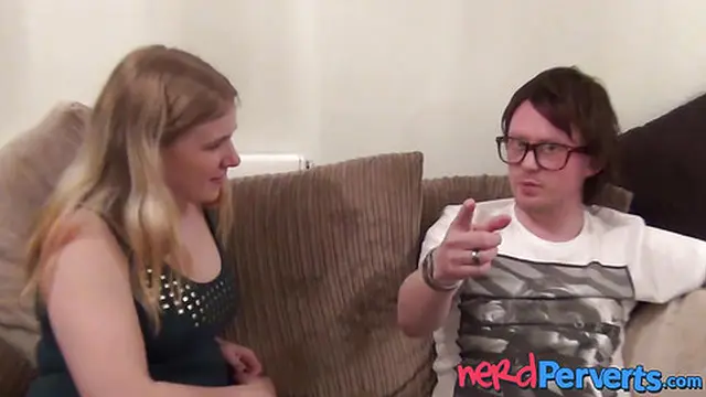 Busty petite Mona Summers enjoys a nice head while I record her