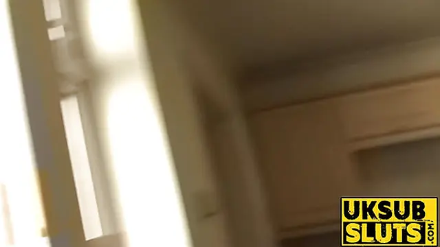 UKSubSluts com - Pig tails slag Liz gets facial after intense creampie