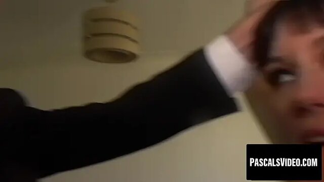 British babe Lucy Love enjoys dominated and pleasured hard