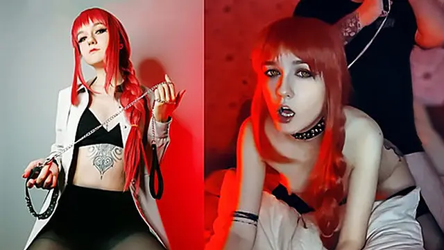 Chained & Sawn: Makima′s Cosplay Bound &mdash;  Sunako′s Unleashed Lust