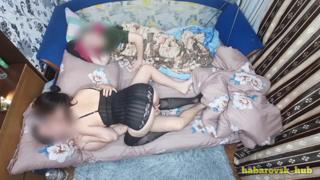 Party Wife Double penetreated by Friends