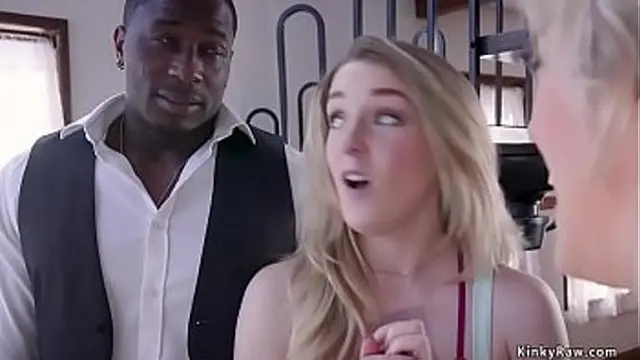 Big-Tit Blonde Kate Kennedy &mdash;  Her Black BF Rob Piper &mdash;  & MILF milf Dee Williams Submission To Big Black Cock🍆